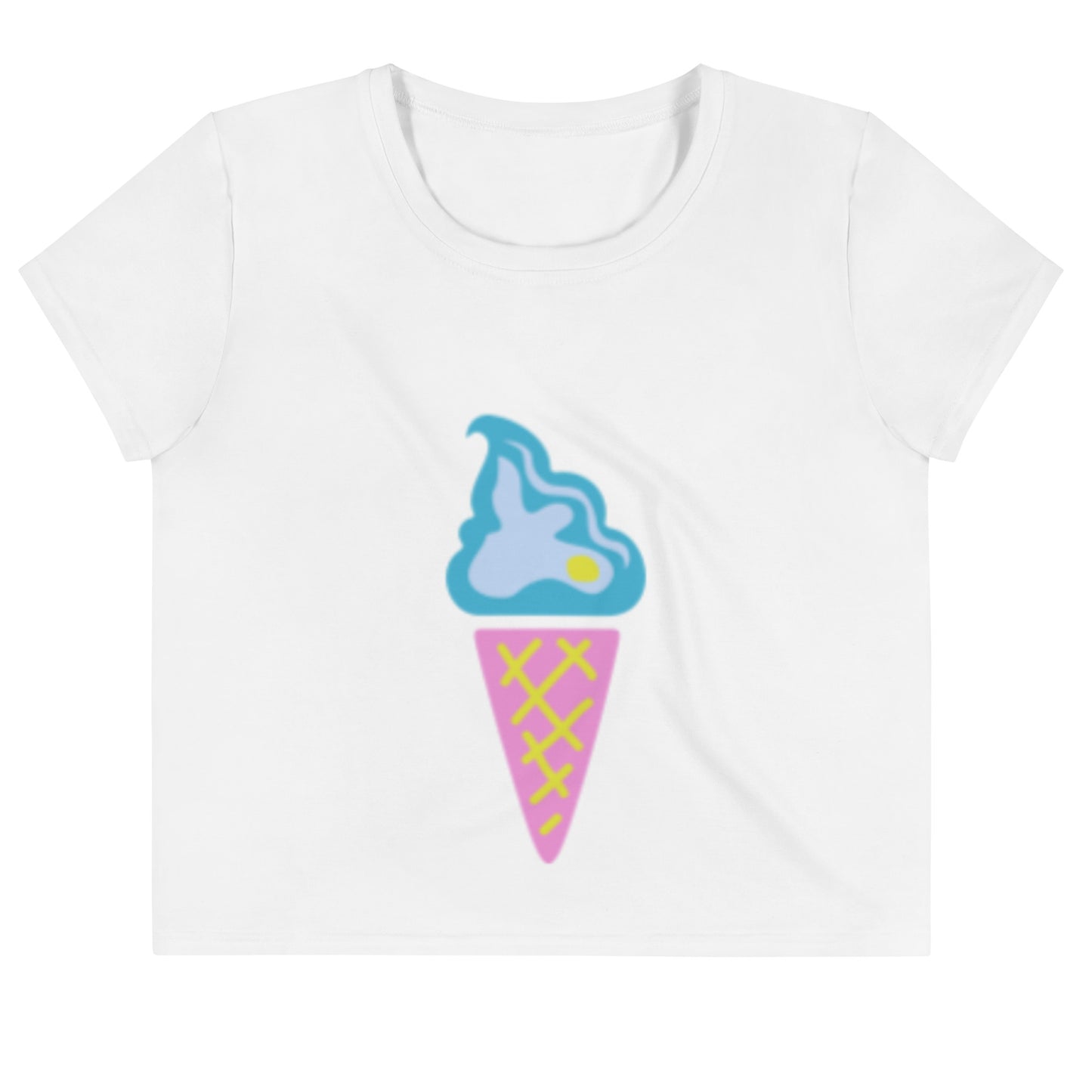 IceCream All-Over Print Crop Tee