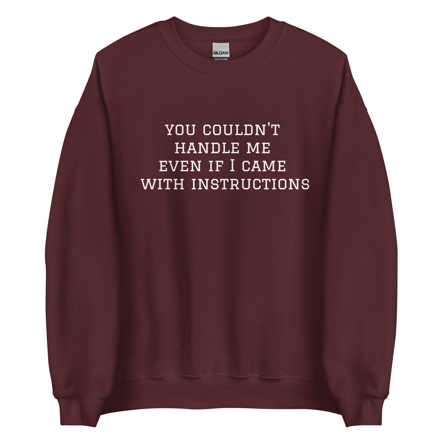 Instructions Unisex Sweatshirt