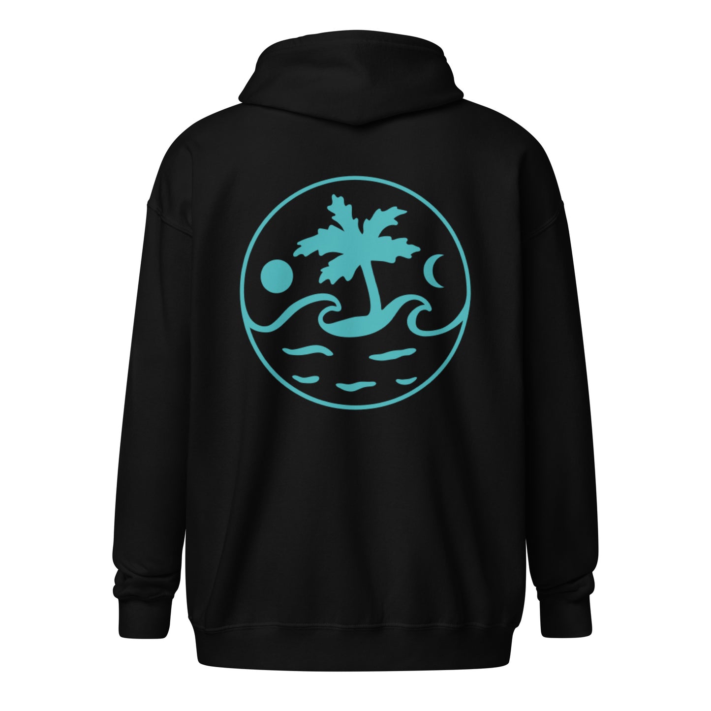 Beach Unisex heavy blend zip hoodie