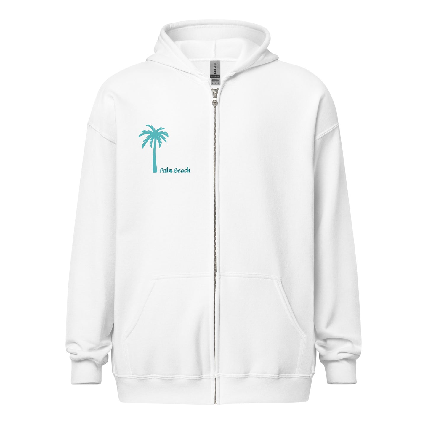 Beach Unisex heavy blend zip hoodie