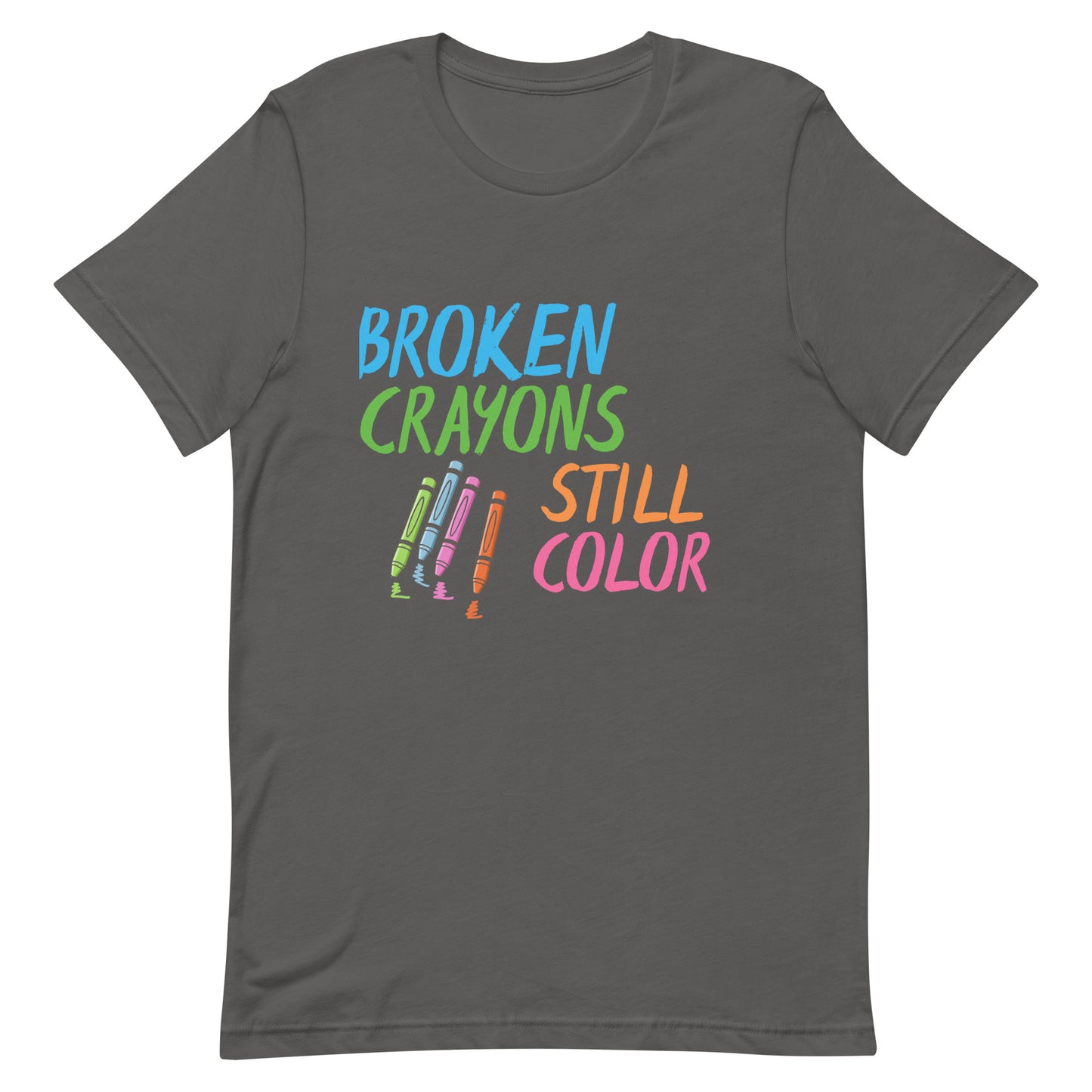 Crayons Unisex t-shirt